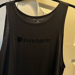 Tavi Noir Black Pure Barre Tank Small